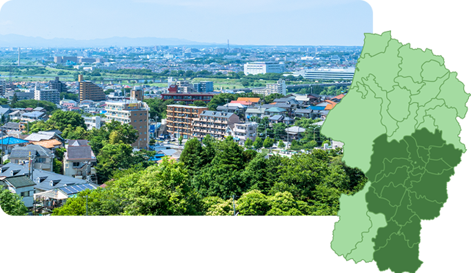 山形市を中心に周辺地域へ。 地元のプロが迅速に駆けつけます！